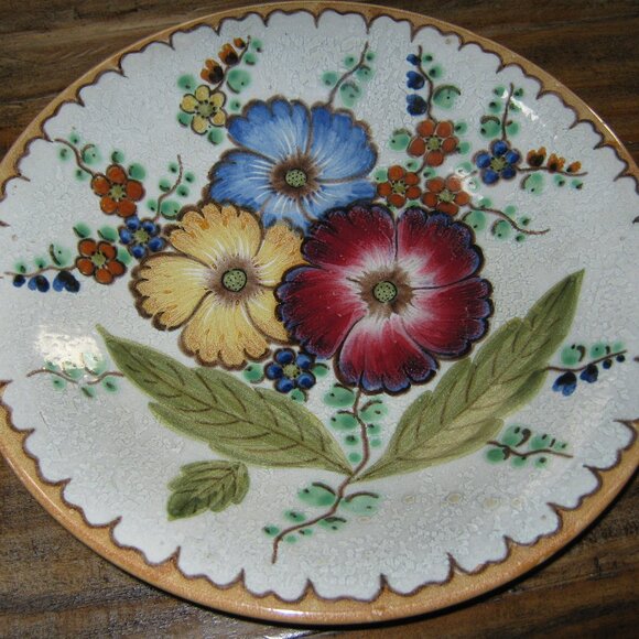 Signed Zuid Holland Vintage Bowl - 10" - Picture 1 of 3